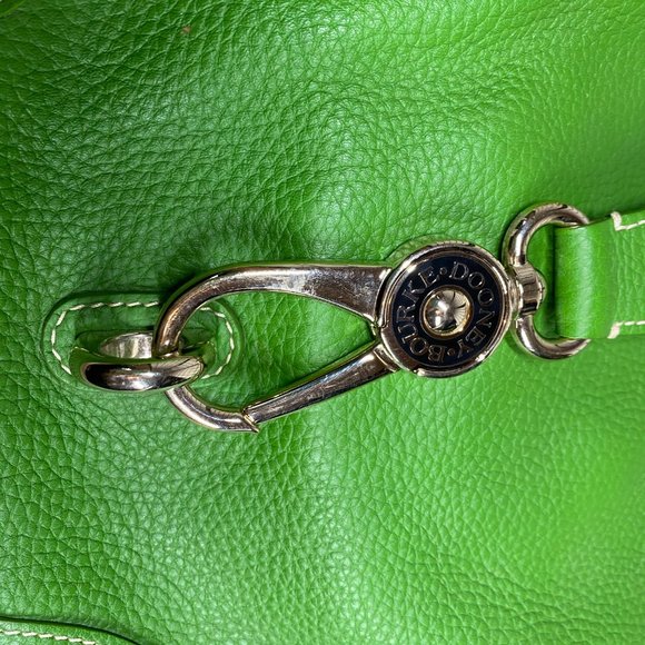 Dooney & Bourke Logo Lock Shoulder Bag Green NWOT - Picture 8 of 16